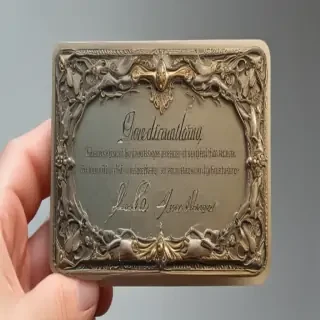 holding card