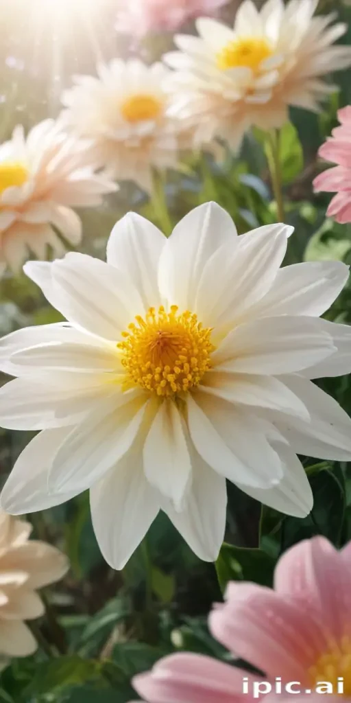 light flower background