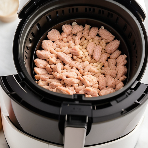 ground turkey in air fryer