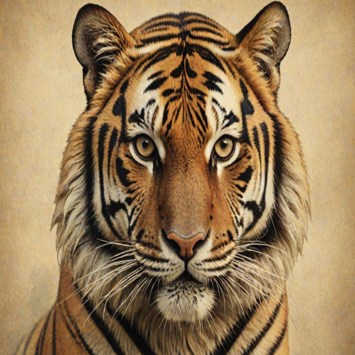 vintage tiger