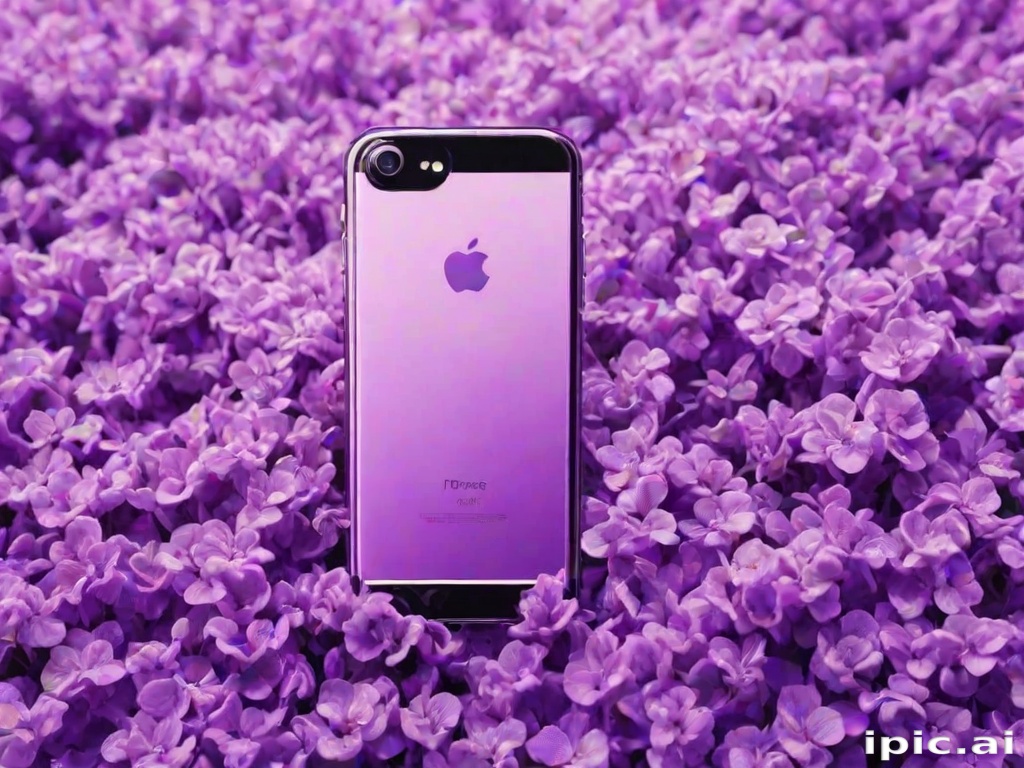 purple iphone wallpaper aesthetic