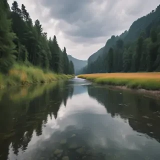 background river