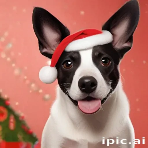 christmas dogs wallpaper