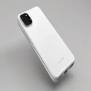 icon phone white