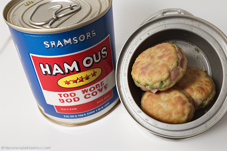 ham patties in a can