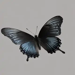 black butterfly png