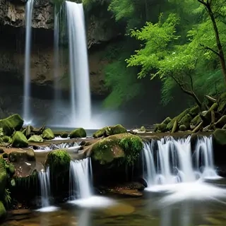 desktop waterfall backgrounds
