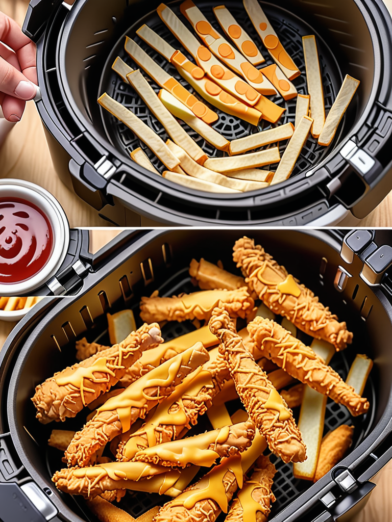 how long to cook chicken fries in air fryer
