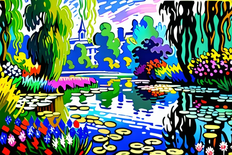 monet desktop background