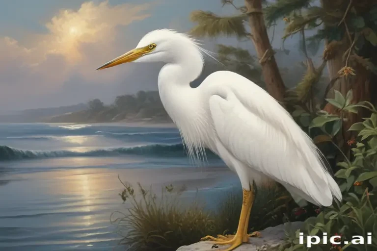 snowy egret