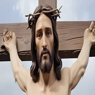 a picture of jesus on the cross