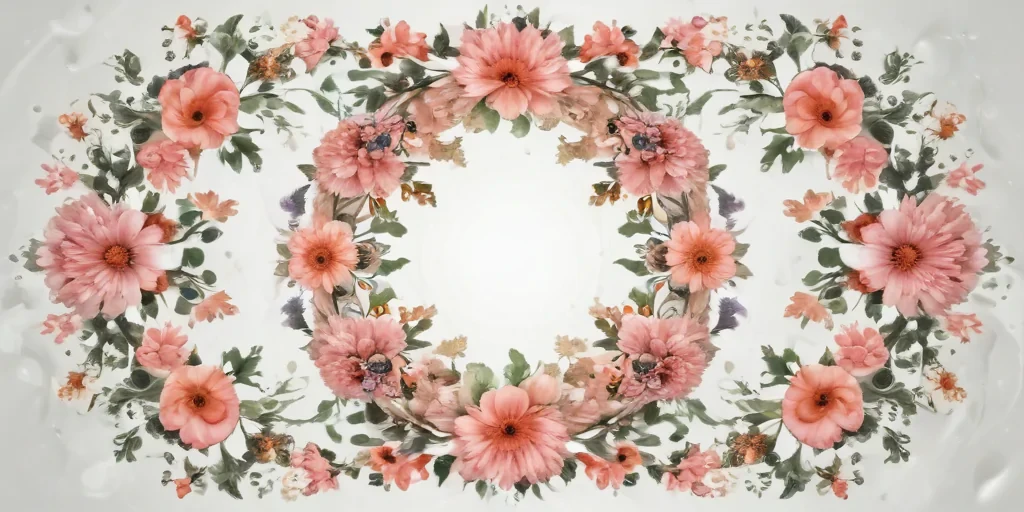 flower circle png