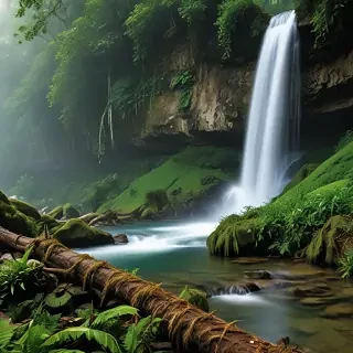 desktop waterfall backgrounds