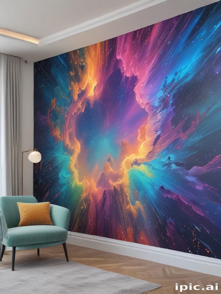 holographic wallpaper