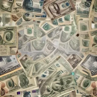 money with transparent background