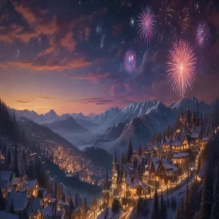 background happy new year