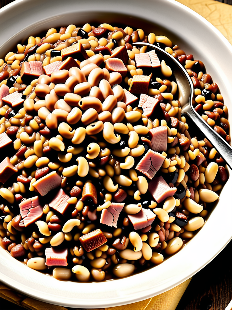 black eyed peas with smoked turkey