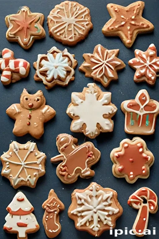 clip art christmas cookies