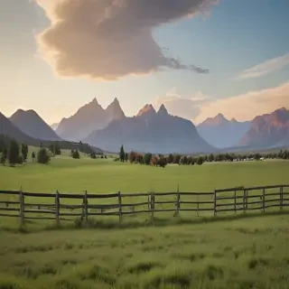 ranch background
