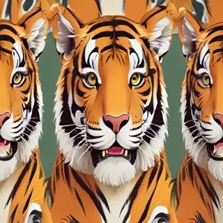 tiger cartoon tiger