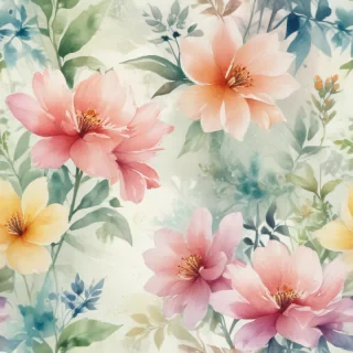 watercolor flower background