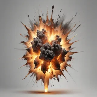 explosion transparent png