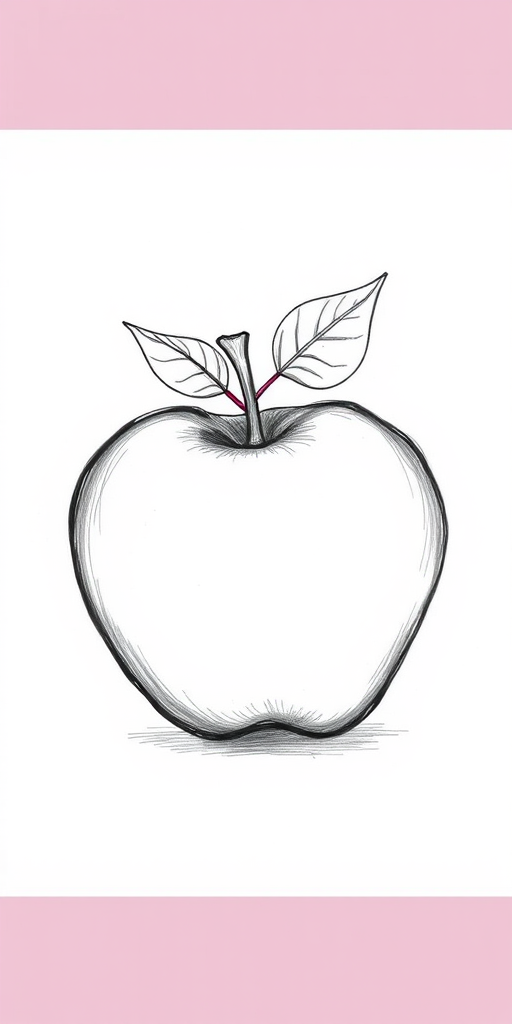 apple drawings