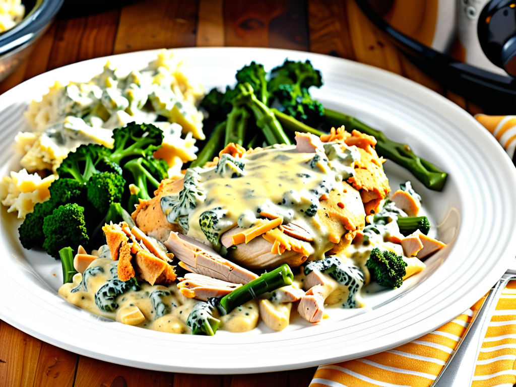 chicken divan in slow cooker