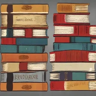 stacked books clip art