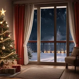 christmas ig story background