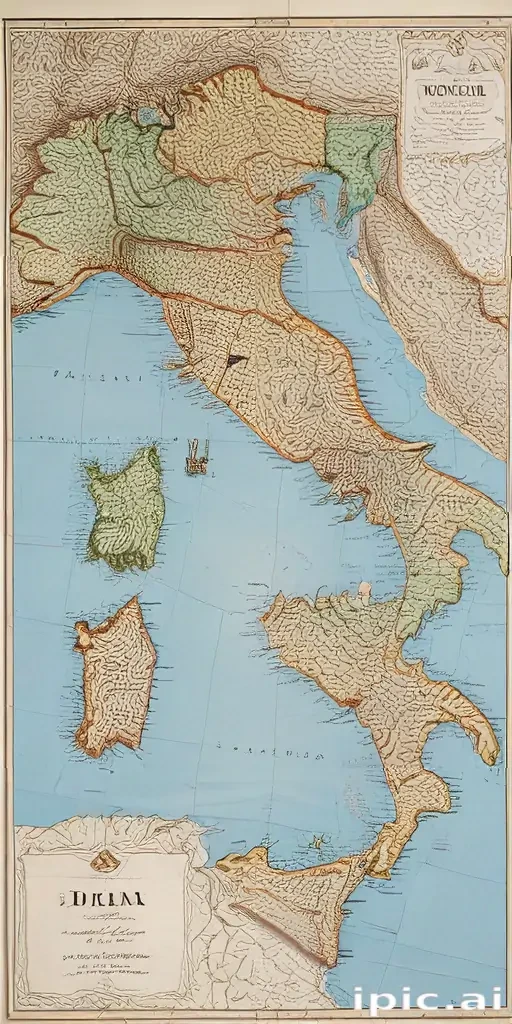map of italy