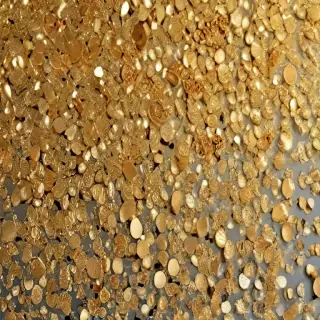 gold glitter png