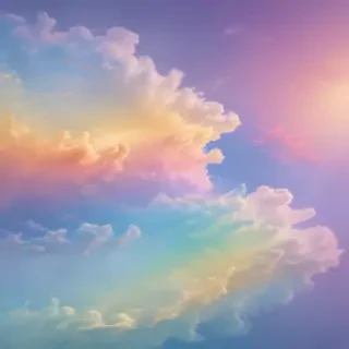rainbow pastel background