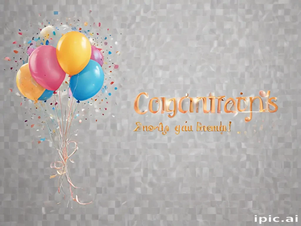 congratulations transparent background
