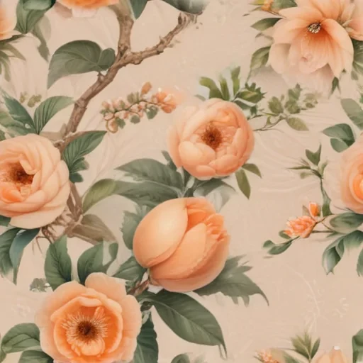 peach aesthetic wallpaper