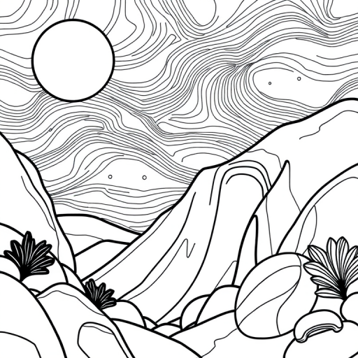 aesthetic line art