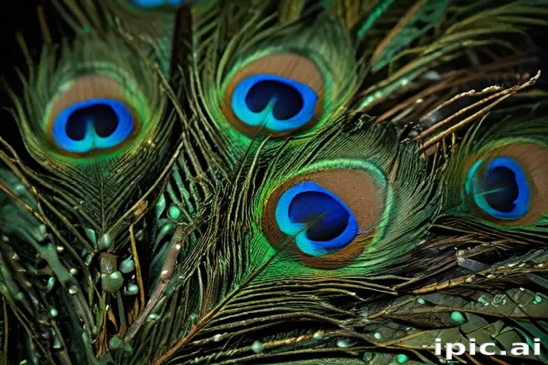 peacock feather images