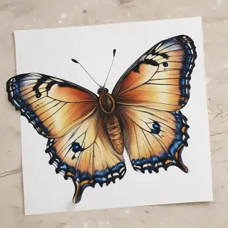 pictures of butterflies to draw