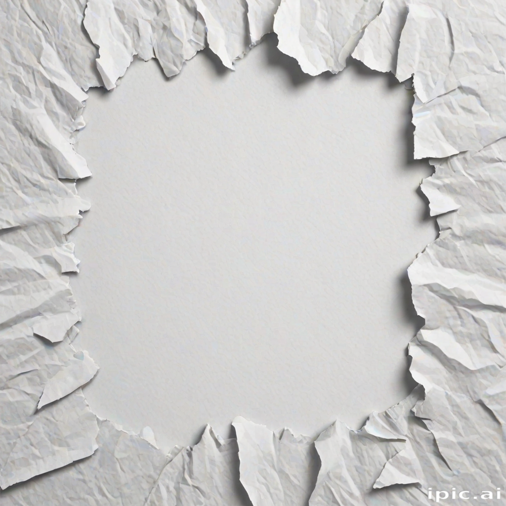 transparent background ripped paper