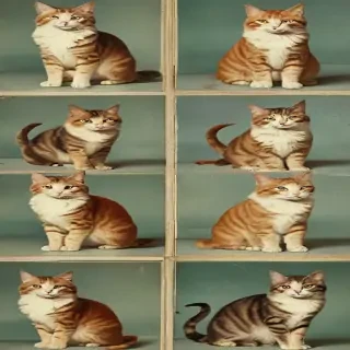 vintage cat images