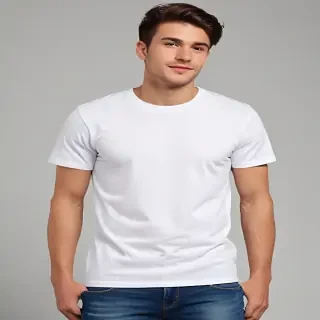 white tee png