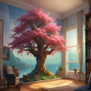 aesthetic wallpaper cartoon