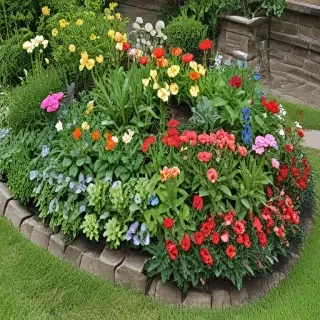 flower bed