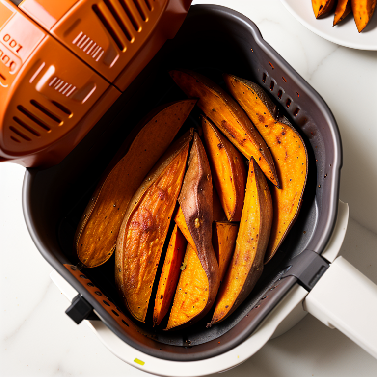 roasted sweet potato air fryer