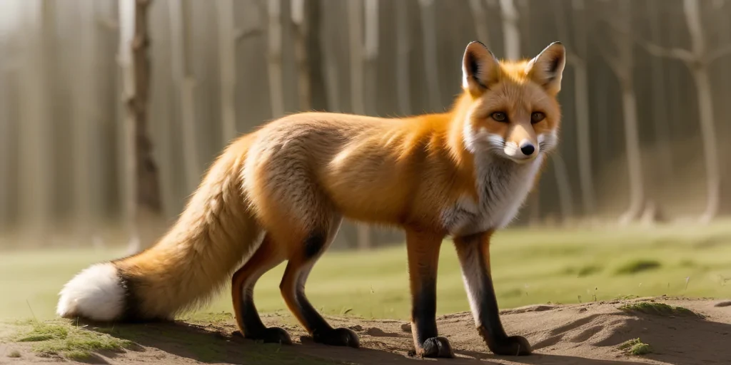 transparent fox