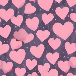 pink hearts background