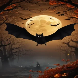 halloween bats images