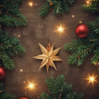 simple christmas iphone wallpaper
