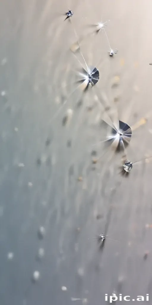 sparkling transparent