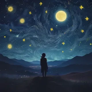starry night png